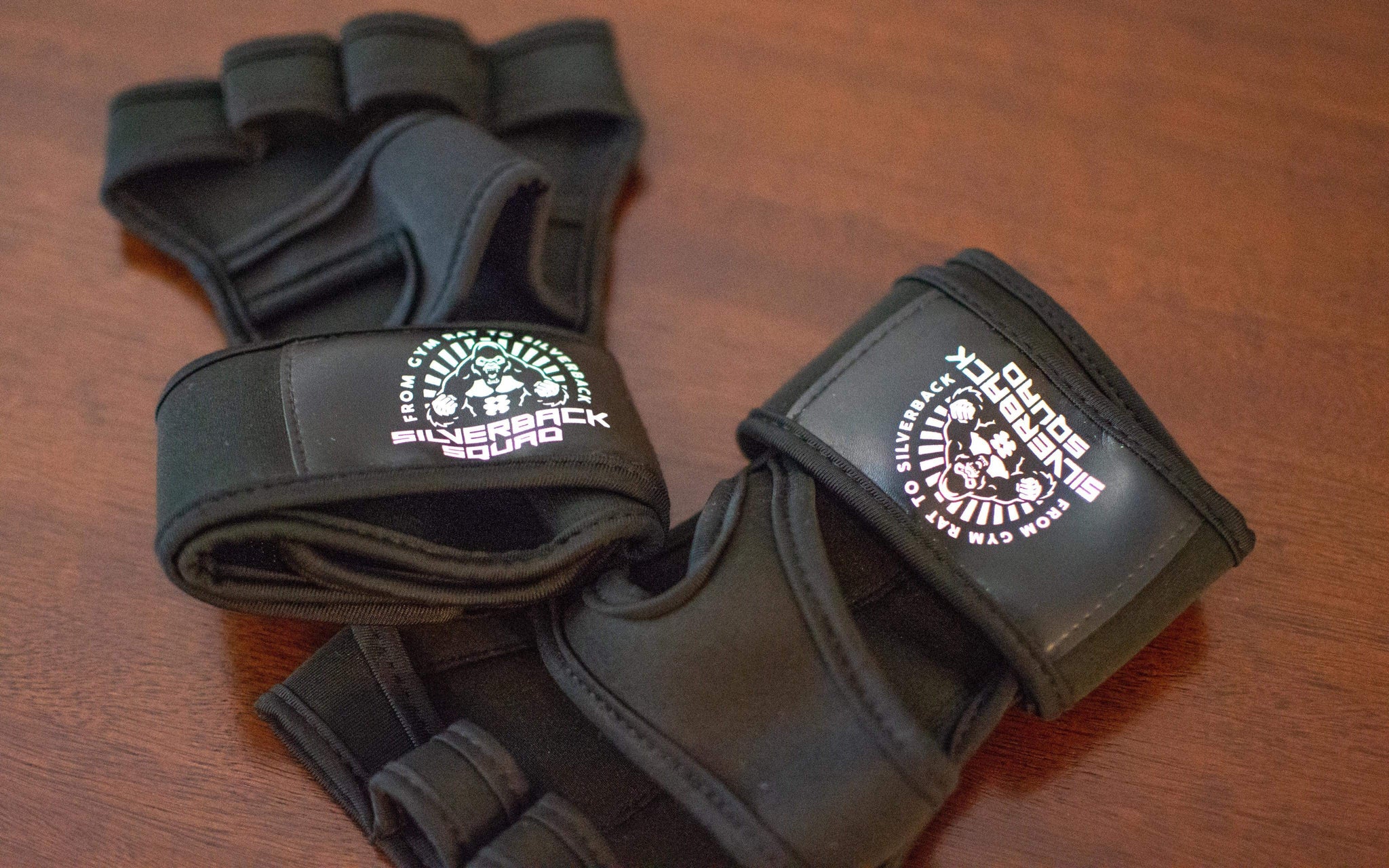 Fitness Gloves with Wrist Wraps, Silverback by UCGYM